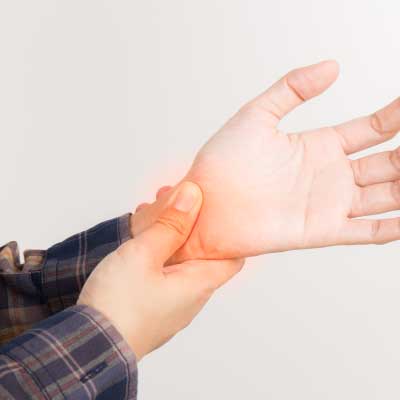 Hand - Ellenbogenschmerzen